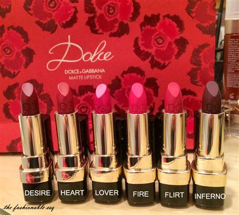 matte lipstick dolce gabbana|dolce and gabbana lipstick swatches.